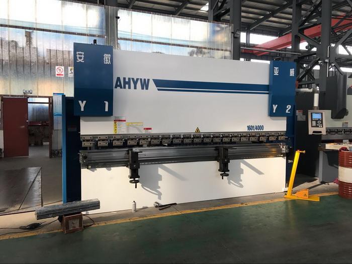 160t4m Yawei cnc pressbrake 4 axis DELEM DA52S