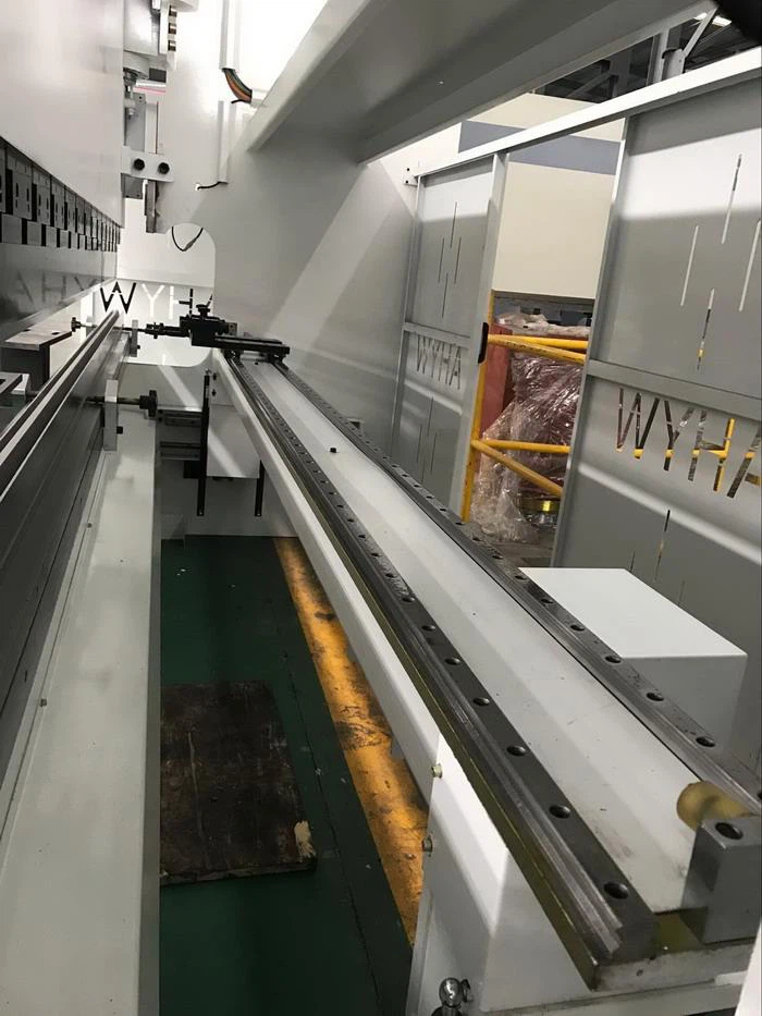 Yawei china CNC controlled 2 axis auto press brake back gauge factory