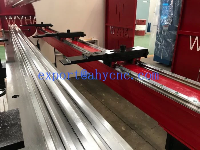 yawei 300t4m cnc press brake bending fingers auto XR back gauges